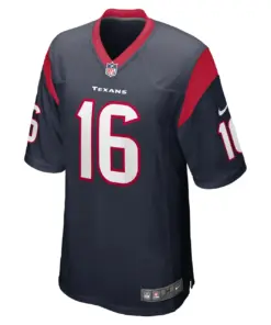 E.J. Perry Houston Texans Nike Game Player Jersey - Anthracite - Image 3