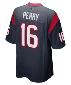E.J. Perry Houston Texans Nike Game Player Jersey - Anthracite - Image 4