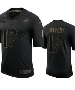 Alshon Jeffery Philadelphia Eagles Nike 2020 Salute to Service Limited Jersey - Black