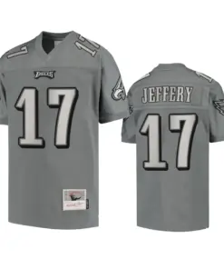 Alshon Jeffery Philadelphia Eagles Mitchell & Ness Metal Replica Jersey - Gray