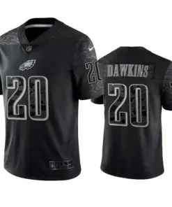 Brian Dawkins Philadelphia Eagles Nike RFLCTV Limited Jersey - Black