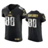 Dallas Goedert Philadelphia Eagles Nike Golden Edition Elite Jersey - Black