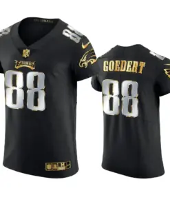 Dallas Goedert Philadelphia Eagles Nike Golden Edition Elite Jersey - Black