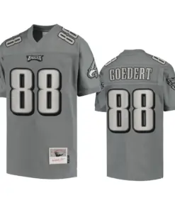 Dallas Goedert Philadelphia Eagles Mitchell & Ness Metal Replica Jersey - Grey