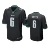 DeVonta Smith Philadelphia Eagles Nike 2021 NFL Draft Game Jersey - Anthracite