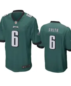 DeVonta Smith Philadelphia Eagles Nike 2021 NFL Draft Game Jersey - Kelly Green