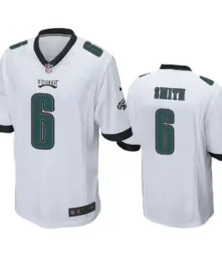 DeVonta Smith Philadelphia Eagles Nike 2021 NFL Draft Game Jersey - White