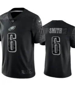 DeVonta Smith Philadelphia Eagles Nike RFLCTV Limited Jersey - Black