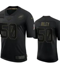 Duke Riley Philadelphia Eagles Nike 2020 Salute to Service Limited Jersey - Black