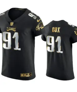 Fletcher Cox Philadelphia Eagles Nike Golden Edition Elite Jersey - Black