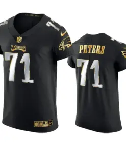 Jason Peters Philadelphia Eagles Nike Golden Edition Elite Jersey - Black