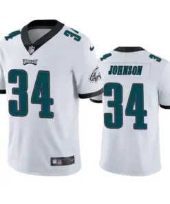 Kerryon Johnson Philadelphia Eagles Nike Vapor Limited Jersey - White
