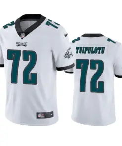 Marlon Tuipulotu #72 Philadelphia Eagles Nike Vapor Limited Jersey - White