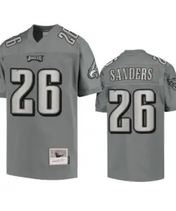 Miles Sanders Philadelphia Eagles Mitchell & Ness Metal Replica Jersey - Gray