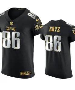 Zach Ertz Philadelphia Eagles Nike Golden Edition Elite Jersey - Black