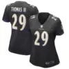 Earl Thomas Baltimore Ravens Nike Women's Game Jersey - Black