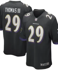Earl Thomas Baltimore Ravens Nike Youth Game Jersey - Black
