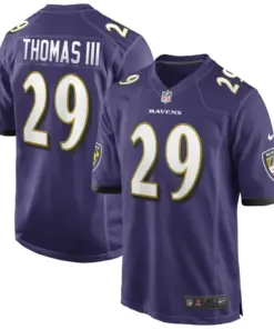 Earl Thomas Baltimore Ravens Nike Youth Game Jersey - Purple