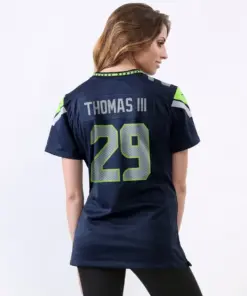 Earl Thomas III Seattle Seahawks Nike Women's Game Jersey - College Navy - Image 3