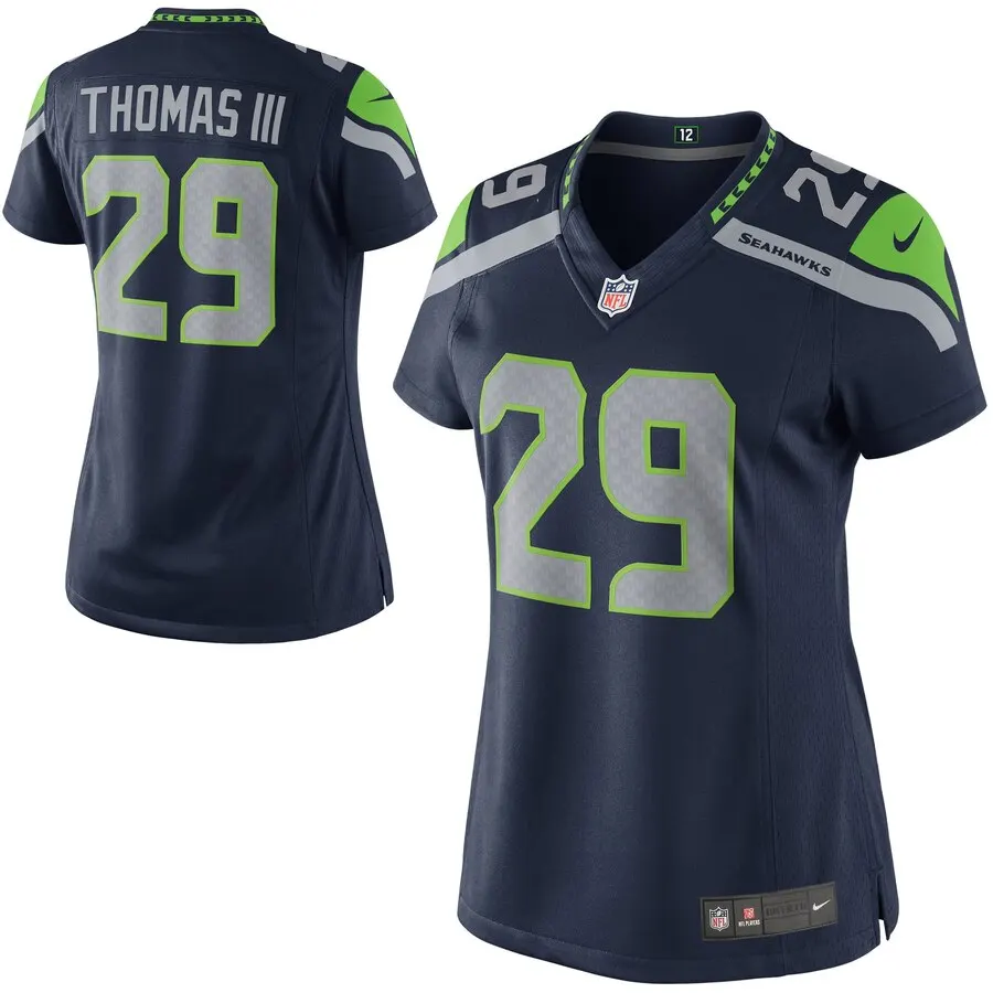 Earl Thomas Seattle Seahawks Nike Women's Limited Jersey - Navy Blue