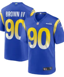 Earnest Brown IV Los Angeles Rams Nike Game Player Jersey - Royal Blue