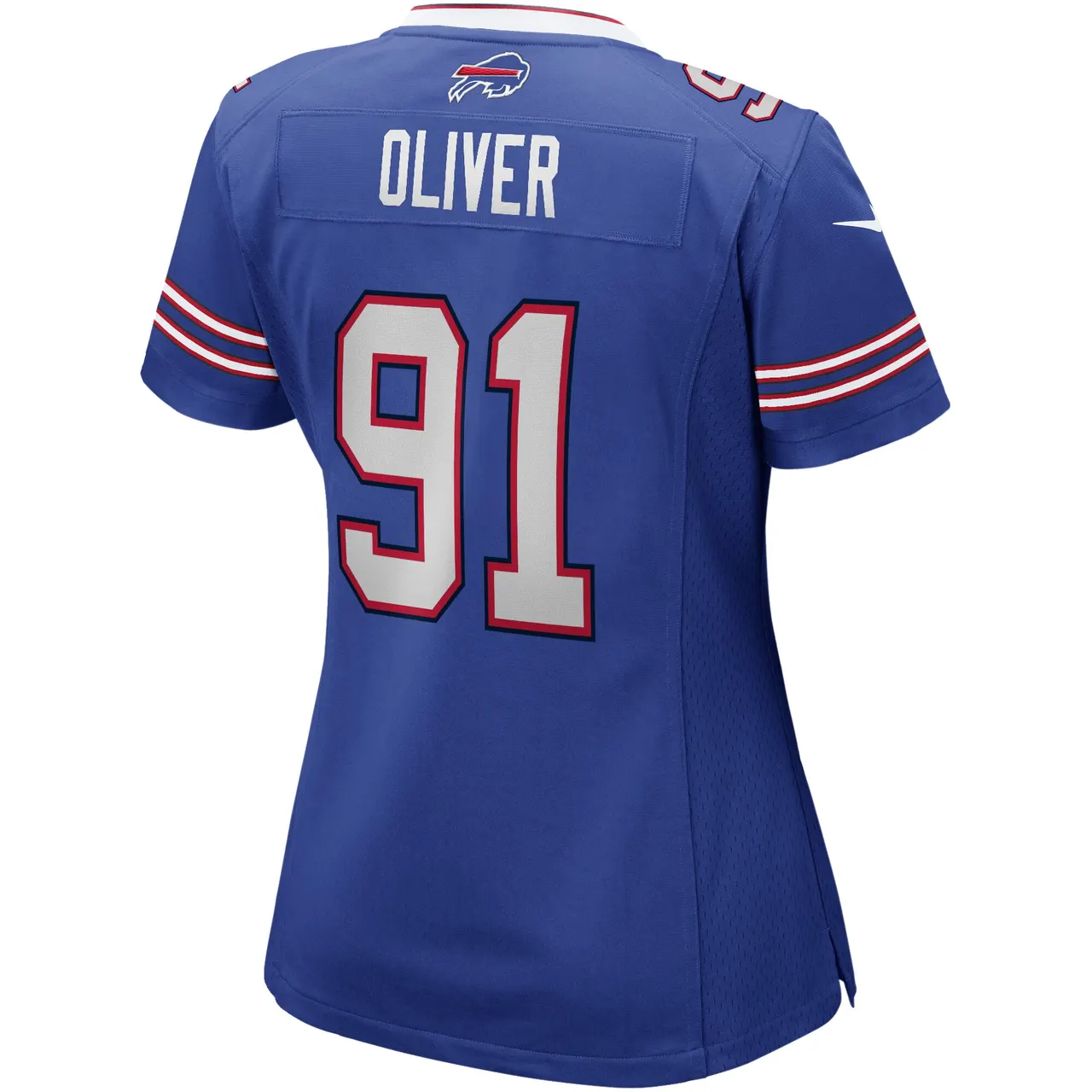 Ed Oliver Buffalo Bills Nike Women's Game Jersey - Royal Blue - Image 4