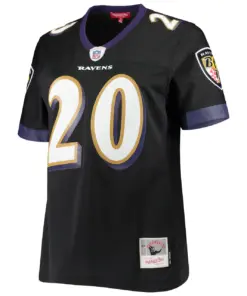 Ed Reed Baltimore Ravens Mitchell & Ness Women's Team Legacy Replica Jersey - Black - Image 3