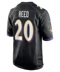 Ed Reed Baltimore Ravens Nike Game Retired Player Jersey - Purple - Image 7