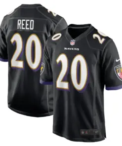 Ed Reed Baltimore Ravens Nike Game Retired Player Jersey - Purple - Image 14