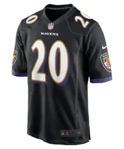 Ed Reed Baltimore Ravens Nike Game Retired Player Jersey - Purple - Image 6