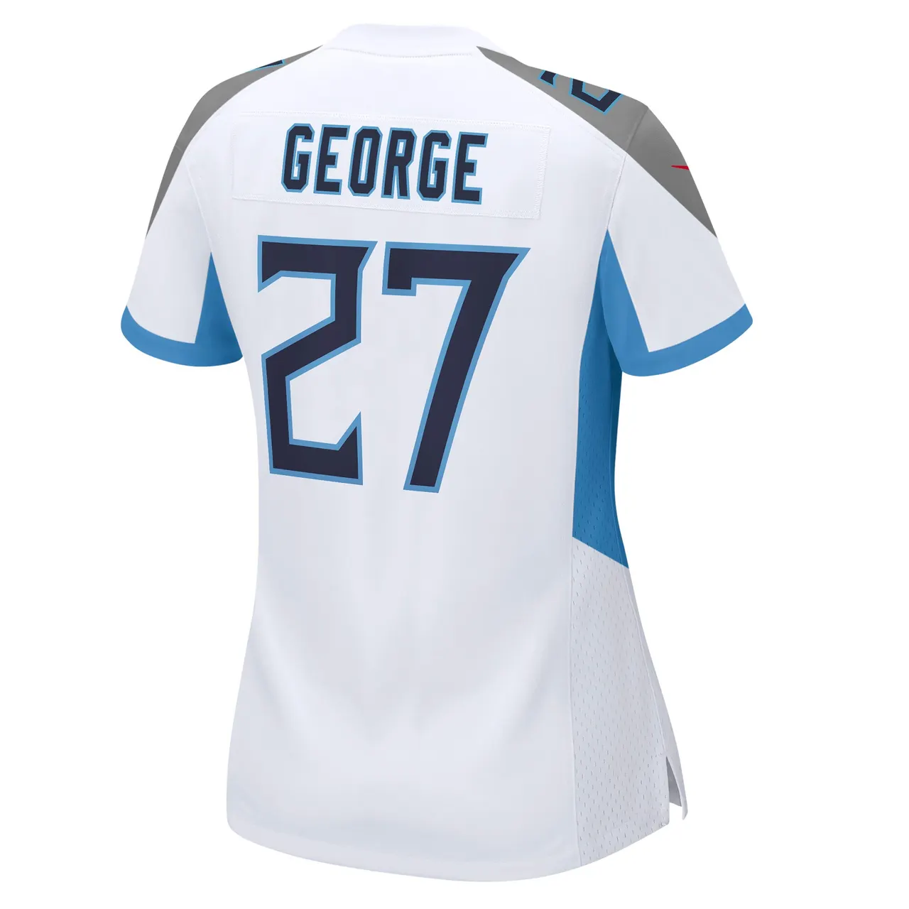 Eddie George Tennessee Titans Nike Women's Retired Player Game Jersey - White - Image 4