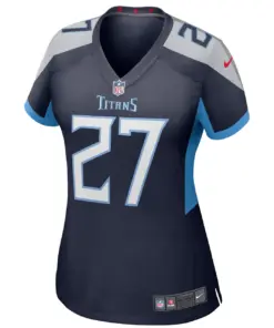 Eddie George Tennessee Titans Nike Women's Retired Player Game Jersey - White - Image 6