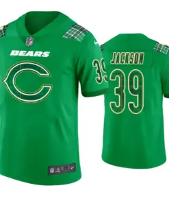 Eddie Jackson Chicago Bears Nike St. Patrick's Day Jersey - Kelly Green