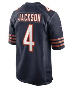 Eddie Jackson Chicago Bears Nike Game Player Jersey - Navy - Image 4