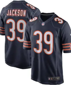 Eddie Jackson Chicago Bears Nike Player Game Jersey - Navy