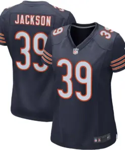 Eddie Jackson Chicago Bears Nike Women's Game Jersey - Navy
