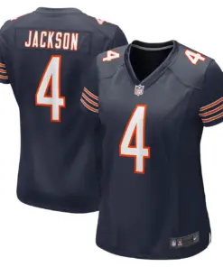 Eddie Jackson Chicago Bears Nike Women's Game Jersey - White - Image 5