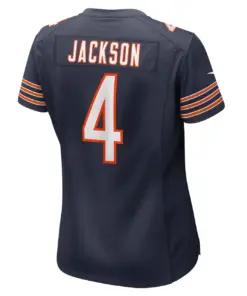 Eddie Jackson Chicago Bears Nike Women's Game Player Jersey - Navy - Image 4