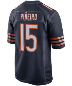 Eddy Pineiro Chicago Bears Nike Game Player Jersey - Navy - Image 4