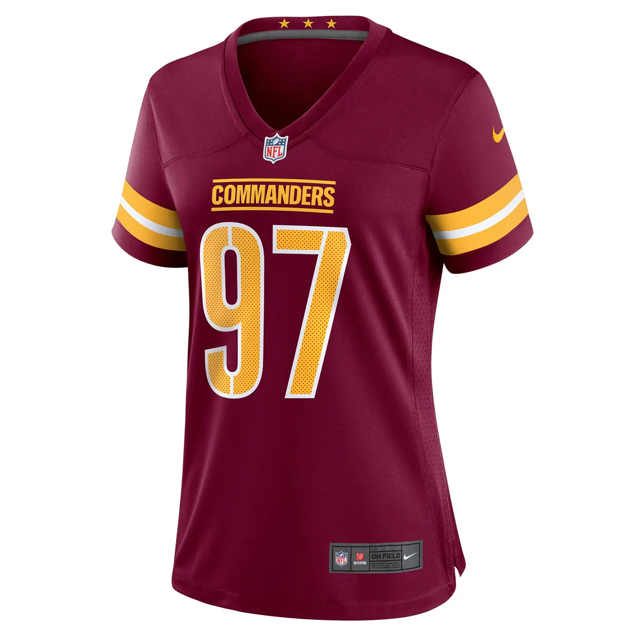 Efe Obada Washington Commanders Nike Women's Game Jersey - Burgundy - Image 3