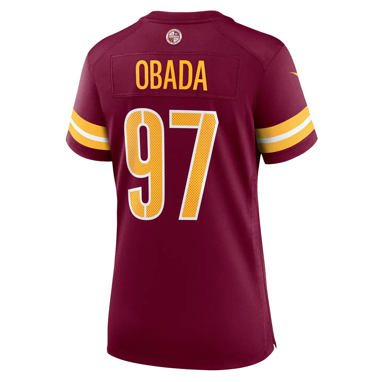 Efe Obada Washington Commanders Nike Women's Game Jersey - Burgundy - Image 4