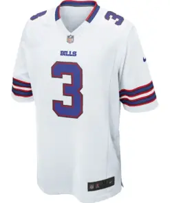 Alternative view of EJ Manuel Buffalo Bills Nike Game Jersey - White