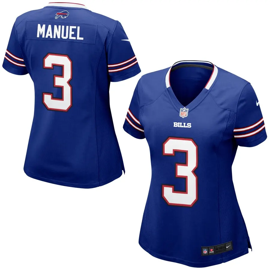EJ Manuel Buffalo Bills Nike Women's Game Jersey - Royal Blue