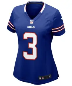 Alternative view of EJ Manuel Buffalo Bills Nike Women's Game Jersey - Royal Blue