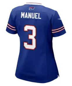 EJ Manuel Buffalo Bills Nike Women's Game Jersey - Royal Blue - Image 3