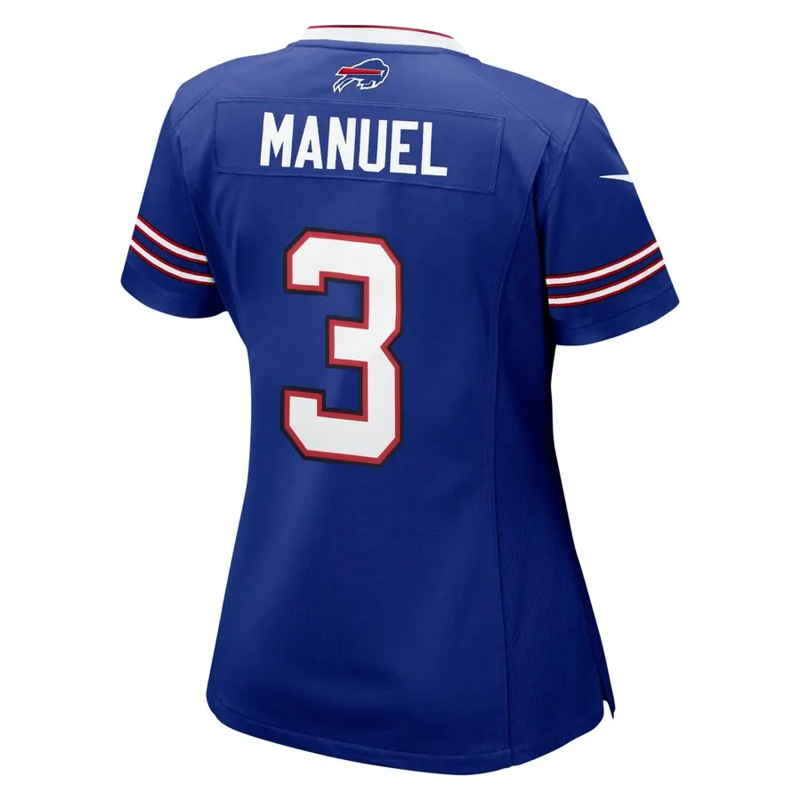 EJ Manuel Buffalo Bills Nike Women's Game Jersey - Royal Blue - Image 3