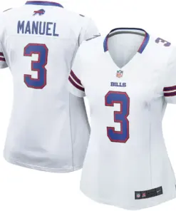 EJ Manuel Buffalo Bills Nike Women's Game Jersey - White