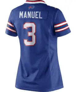 EJ Manuel Buffalo Bills Nike Women's Limited Jersey - Royal Blue - Image 3