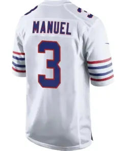 EJ Manuel Buffalo Bills Nike Youth Alternate Game Jersey - White - Image 3