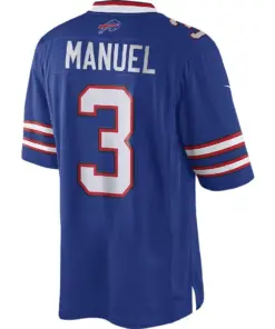 EJ Manuel Buffalo Bills Nike Youth Limited Jersey - Royal Blue - Image 3